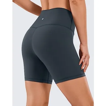 CRZ YOGA Naked Feeling Biker Shorts for Comfort and Style