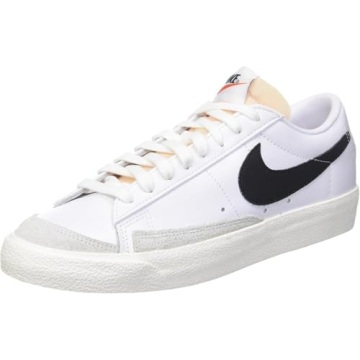 NIKE Men's Sneaker, White Black Sail, 10.5