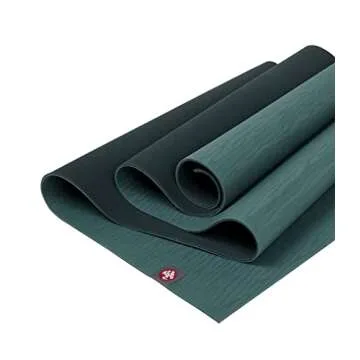 Manduka eKOlite Yoga Mat – Premium 4mm Thick Mat, Lightweight, High Performance Grip, Support and Stability in Yoga, Pilates, Gym, Fitness, 71 Inches, Deep Sea