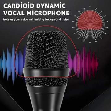 Professional Handheld Wired Microphone for Karaoke