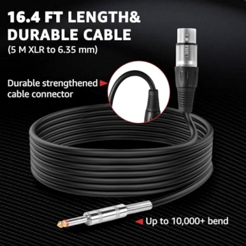 Professional Handheld Wired Microphone for Karaoke