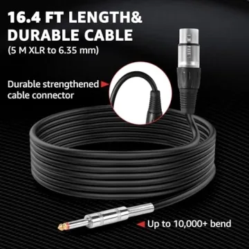 Professional Handheld Wired Microphone for Karaoke