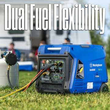 Westinghouse 5000W Dual Fuel Quiet Inverter Generator