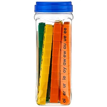 Didax Unifix Letter Blends Cubes Set for Engaging Reading