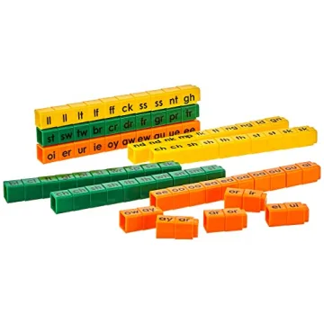 Didax Unifix Letter Blends Cubes Set for Engaging Reading