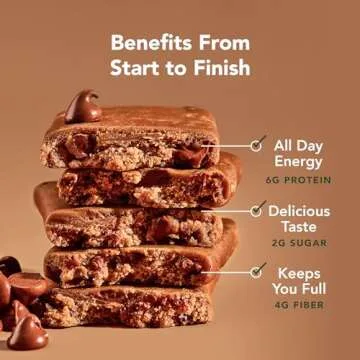 ALOHA Organic Plant Based Protein Bar MINIS |Chocolate Chip Cookie Dough| 20 Count, 24g Bars | Vegan, Low Sugar, Gluten Free, Paleo, Low Carb, Non-GMO, Stevia Free, Soy Free, No Sugar Alcohols