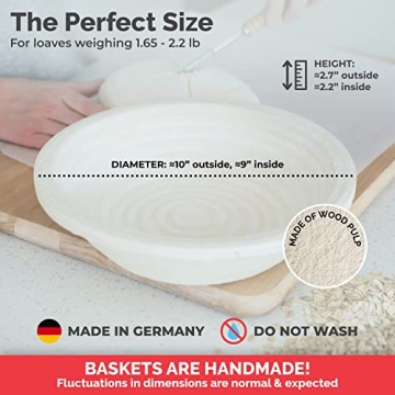 Bulka Large Round Banneton Bake Perfect Sourdough