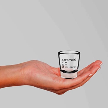 LitGifts Funny Shot Glass - Perfect Gift for All Occasions
