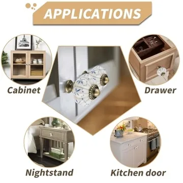 Zernmiarder Ceramic Pumpkin Knobs 12 Pack for Stylish Decor