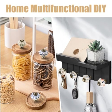 Zernmiarder Ceramic Pumpkin Knobs 12 Pack for Stylish Decor