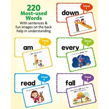 Coogam Educational Flashcards - 220 Sight Words for Kids