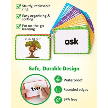 Coogam Educational Flashcards - 220 Sight Words for Kids