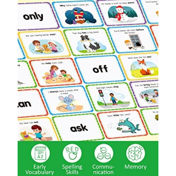 Coogam Educational Flashcards - 220 Sight Words for Kids