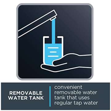 Rowenta, Steamer for Clothes, X-Cel Handheld Steamer, 15 Second Heatup, 2.4 Ounce Capacity, 1150 Watts, Portable, Ironing, Travel Must Have, Green Clothes Steamer, DR6131