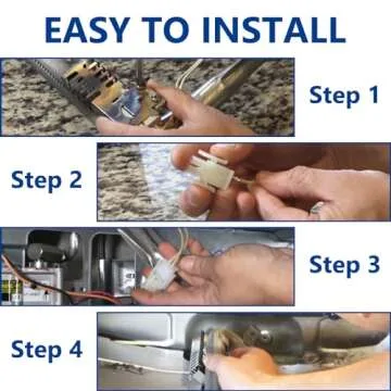 WB13K21 Oven Igniter Replacement for G-E Sam-sung Hot-point Ken-more Gas Range Oven, Replaces 5303935066 IG9998 WB13T10045 WB13K10026 Norton 501a dg94 00520a Universal Model By Improvedhand