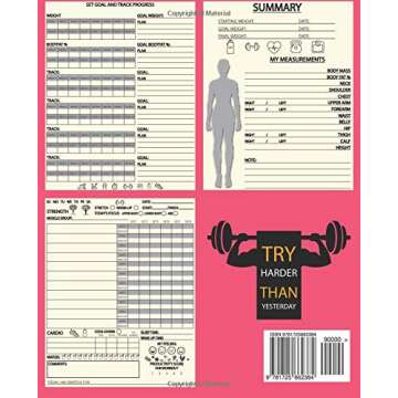 Fitness Logbook For Women Get Shit Done: 100 Days for The Best Version of Yourself and Healthy Livin...