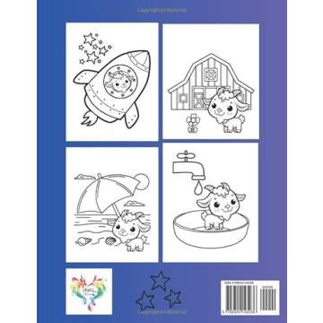 Gabby Goats Adventure Coloring Book