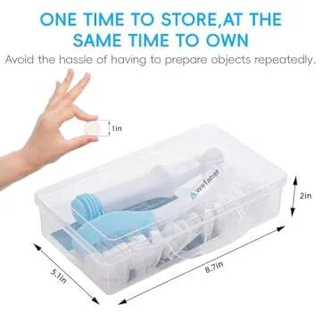 Wefaner Folding Toilet Aid & Compressed Washcloths Set