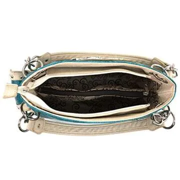 Justin West Concealed Carry Handbag - Western Style Pink Purse