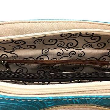 Justin West Concealed Carry Handbag - Western Style Pink Purse