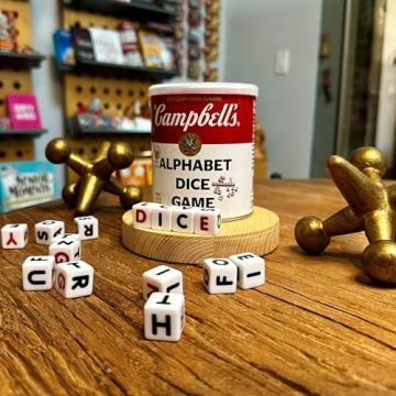 TDC Games Campbell's Alphabet Dice Game for All Ages