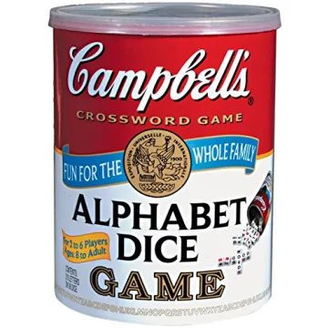 TDC Games Campbell's Alphabet Dice Game for All Ages