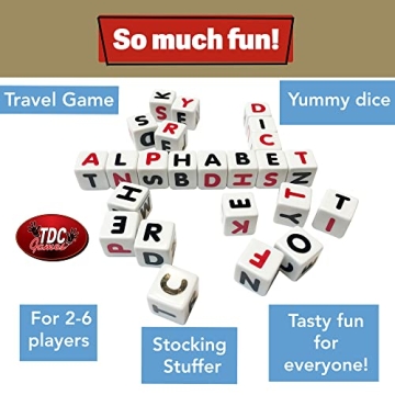 TDC Games Campbell's Alphabet Dice Game for All Ages