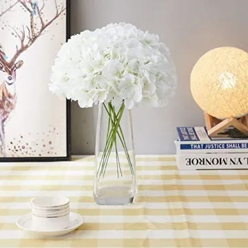 Buy AVIVIHO Artificial Hydrangea Flowers Pack of 10