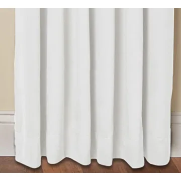 Elegant COTTON CRAFT White Curtain Panels for All Rooms