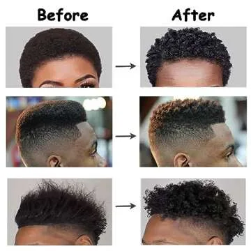 Magic Curling Sponge Gloves - Twist Wave Brush for Barbers, Curly Hair Styling Tool (Right Hand)