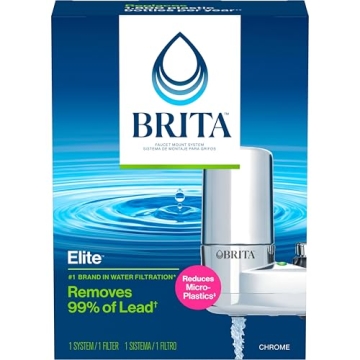 Brita Faucet Mount Water Filter Removes 99% of Lead