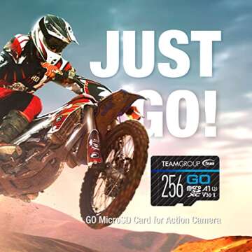 TEAMGROUP GO Card 128GB x 2 Pack Micro SDXC UHS-I U3 V30 4K for GoPro & Action Cameras High Speed Flash Memory Card with Adapter for Outdoor, Sports, 4K Shooting TGUSDX128GU364