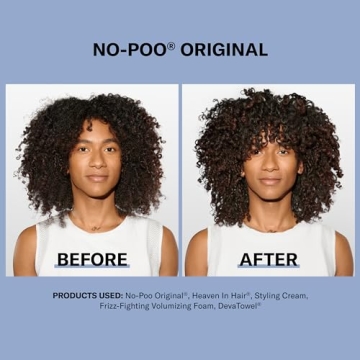 Hydrate and Nourish Curls with DevaCurl No-Poo Cleanser