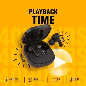 QCY T13 Wireless Earbuds Bluetooth 5.1 with 40H Playtime