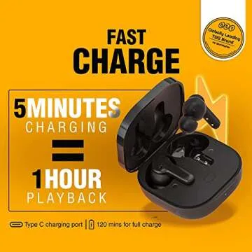 QCY T13 Wireless Earbuds Bluetooth 5.1 with 40H Playtime