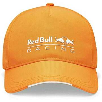 Red Bull Racing F1 Classic Hat - Orange for Enthusiasts