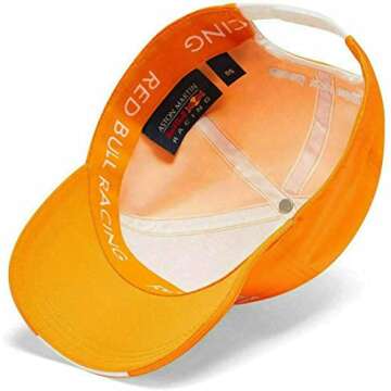Red Bull Racing F1 Orange Classic Hat - Stylish and Durable