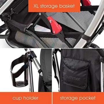 Summer Infant 3Dlite Convenience Stroller For Travel