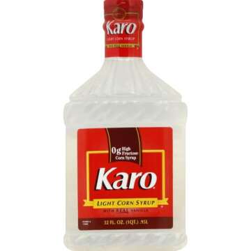 Karo Light Corn Syrup 32 Fl Oz - Perfect Sweetening Solution for Baking and Candy Making