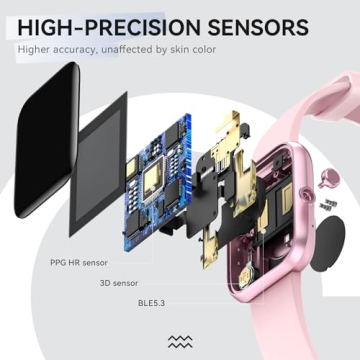 Smart Watch for Women with Bluetooth & Health Monitor