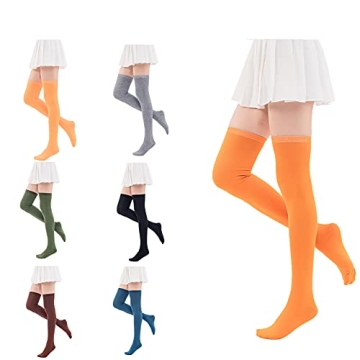 Stylish LUOWAN Women's High Socks for Fashionable Wear