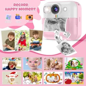 BOFIDAR Kids Instant Print Camera Toy for Toddlers