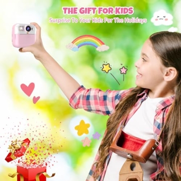 BOFIDAR Kids Instant Print Camera Toy for Toddlers