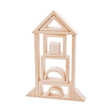 Kubi Dubi Wooden Blocks for Toddlers - Educational Toy