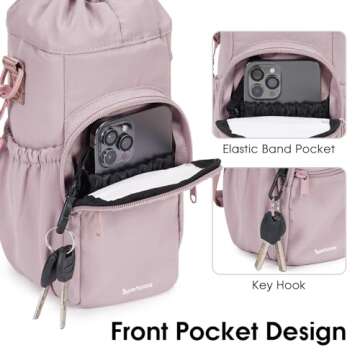 sportsnew Insulated Water Bottle Holder with Strap