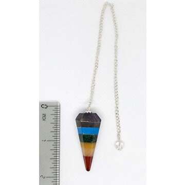 Pachamama Essentials Chakra Healing and Balancing Gift Set, Chakra Tumbled Stones, Lava Rock Bracelet, Pendulum, Selenite, Sage, Palo Santo. Meditation Chakra Kit