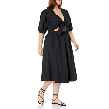 The Drop Women's Prisha Cutout Midi Dress - Chic Summer Style