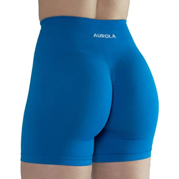 AUROLA Intensify Workout Shorts for Women - High Waist Comfort