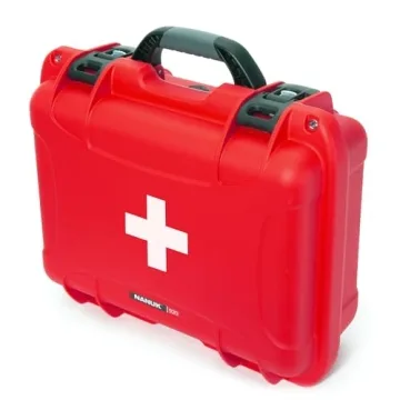 Nanuk 920 Waterproof First Aid Case - Ultimate Survival Gear in Red