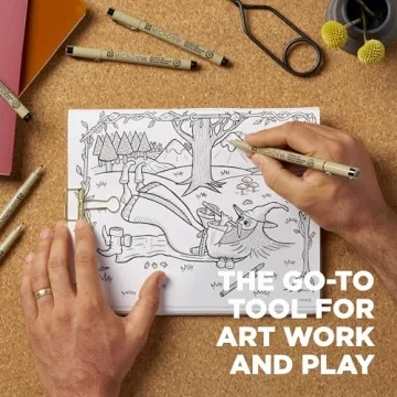 Sakura Pigma Micron Archival Black Ink Pen Set - 6 Pack